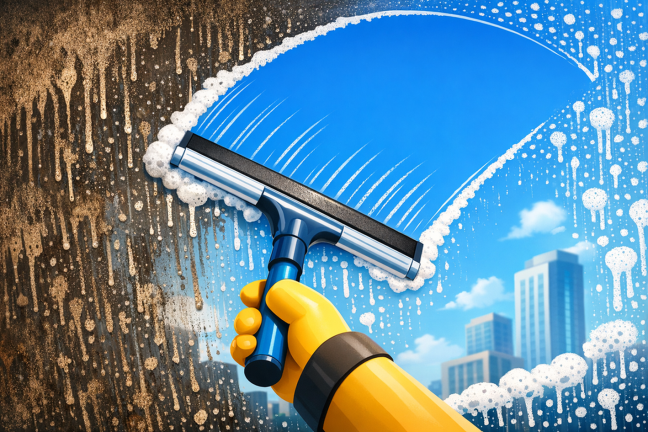 Window Cleaning Simulator gameplay